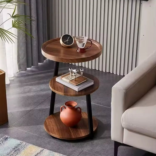3 Tier Wooden Side Table | - Elegant Households KE