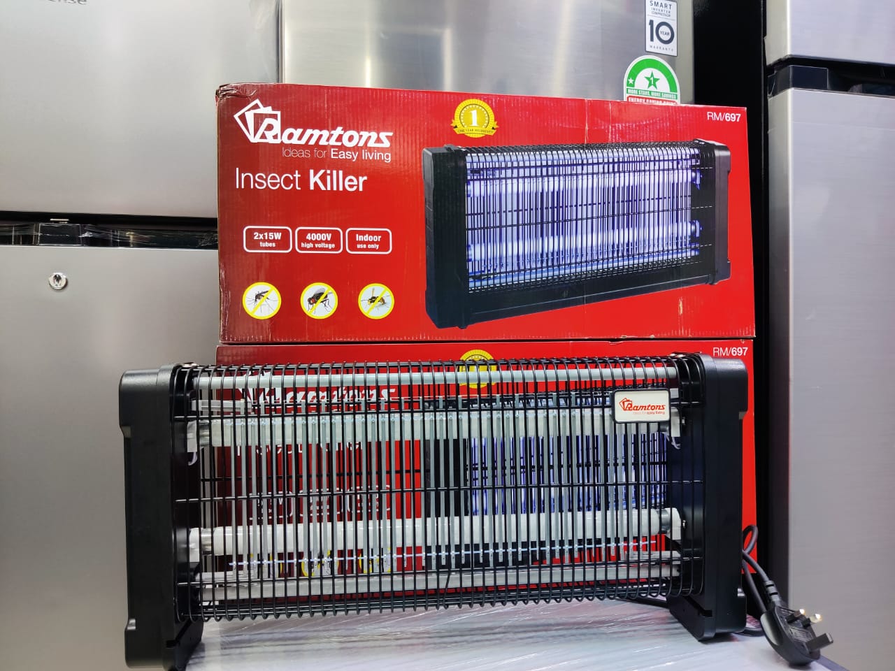 30W UV Insect Killer – 365nm Electric Fly & Mosquito Zapper 220–240V | - Elegant Households KE