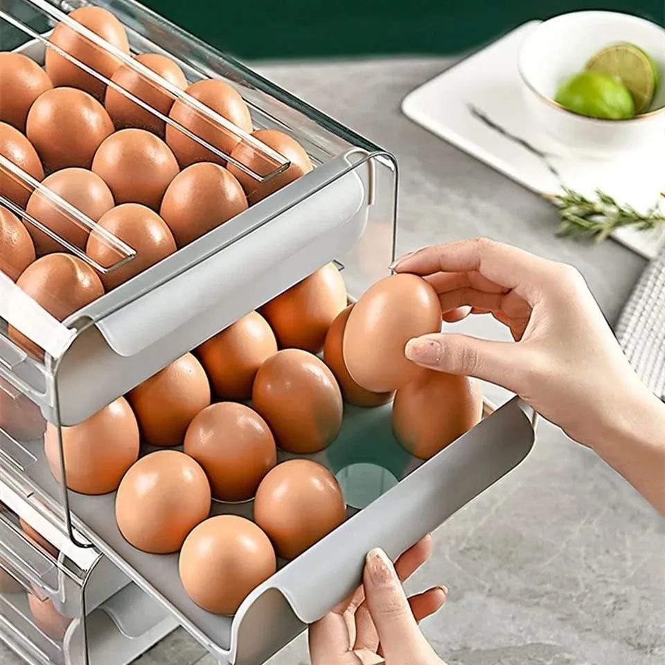 Egg Tray Price in Kenya – 32 Grid Layered Egg Tray (Clear Acrylic)