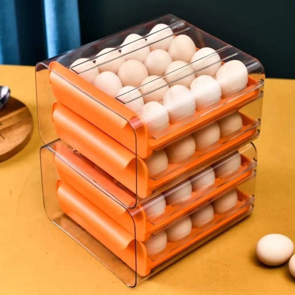 Egg Tray Price in Kenya – 32 Grid Layered Egg Tray (Clear Acrylic)