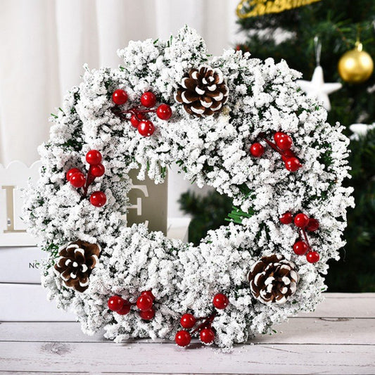 32cm Front Door Christmas Wreath | - Elegant Households KE
