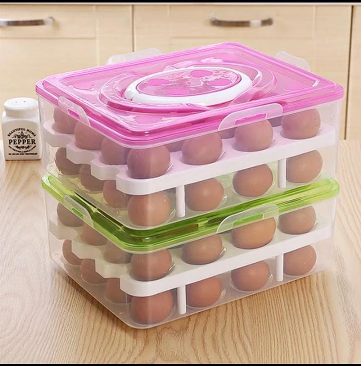 32pcs Egg Tray | - Elegant Households KE