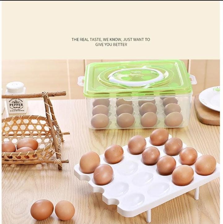 32pcs Egg Tray | - Elegant Households KE