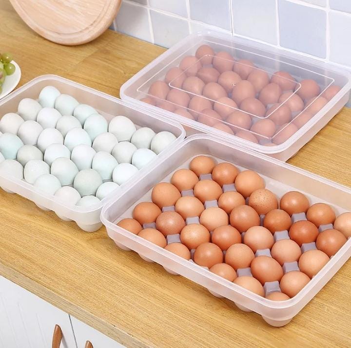 34pcs Egg tray | - Elegant Households KE