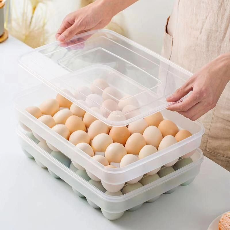 34pcs Stockable/Egg Storage Rack | - Elegant Households KE