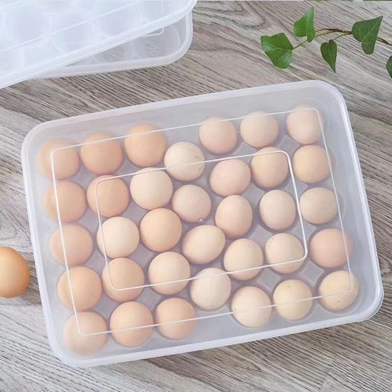 34pcs Stockable/Egg Storage Rack | - Elegant Households KE