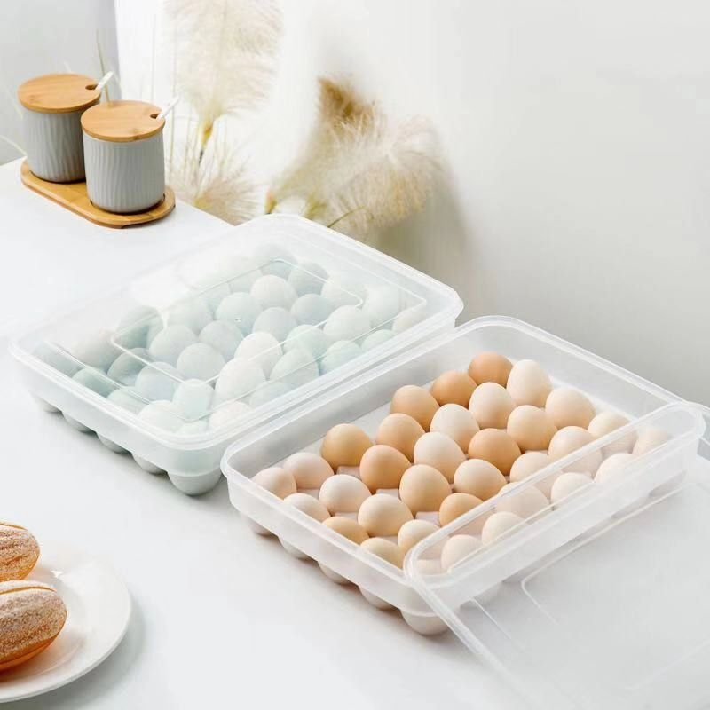 34pcs Stockable/Egg Storage Rack | - Elegant Households KE