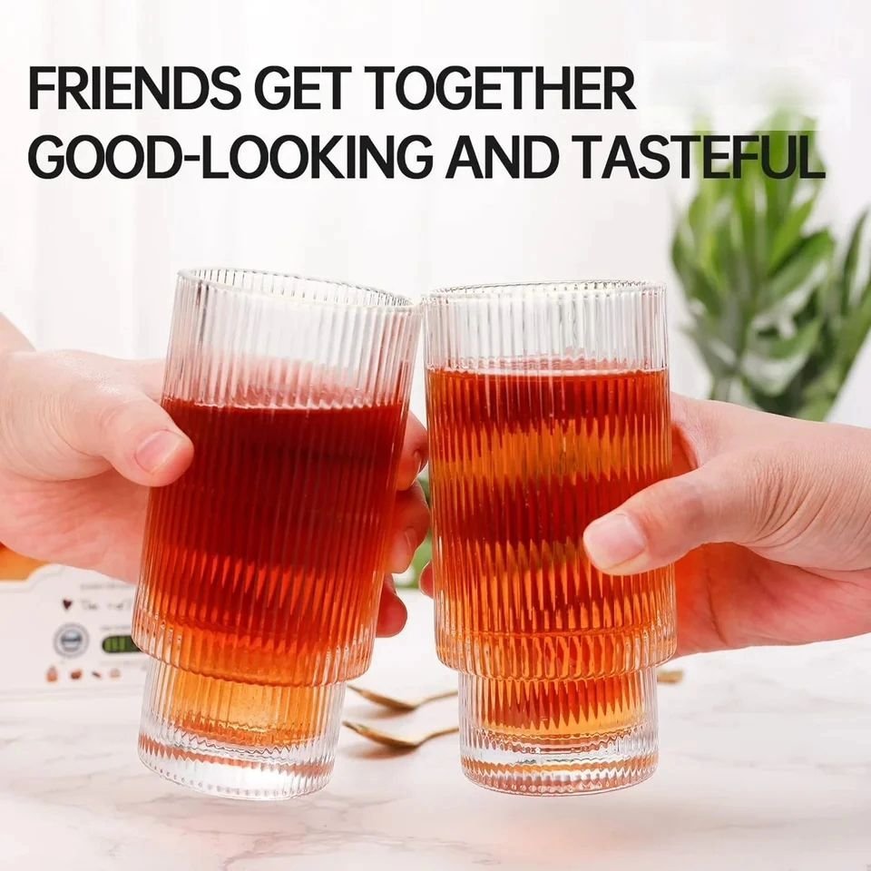 350ml Long Water Glasses | - Elegant Households KE