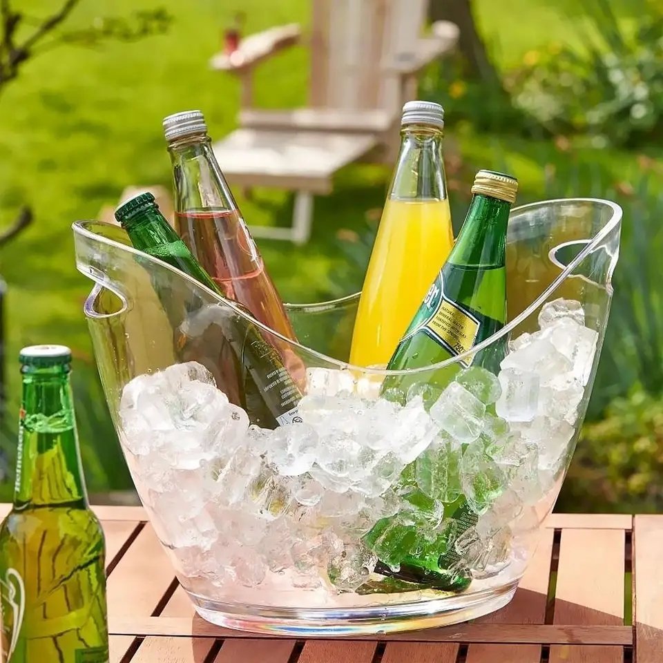 3.5L Champagne Beer,water,soda Ice Bucket | - Elegant Households KE
