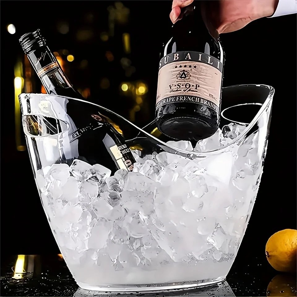 3.5L Champagne Beer,water,soda Ice Bucket | - Elegant Households KE