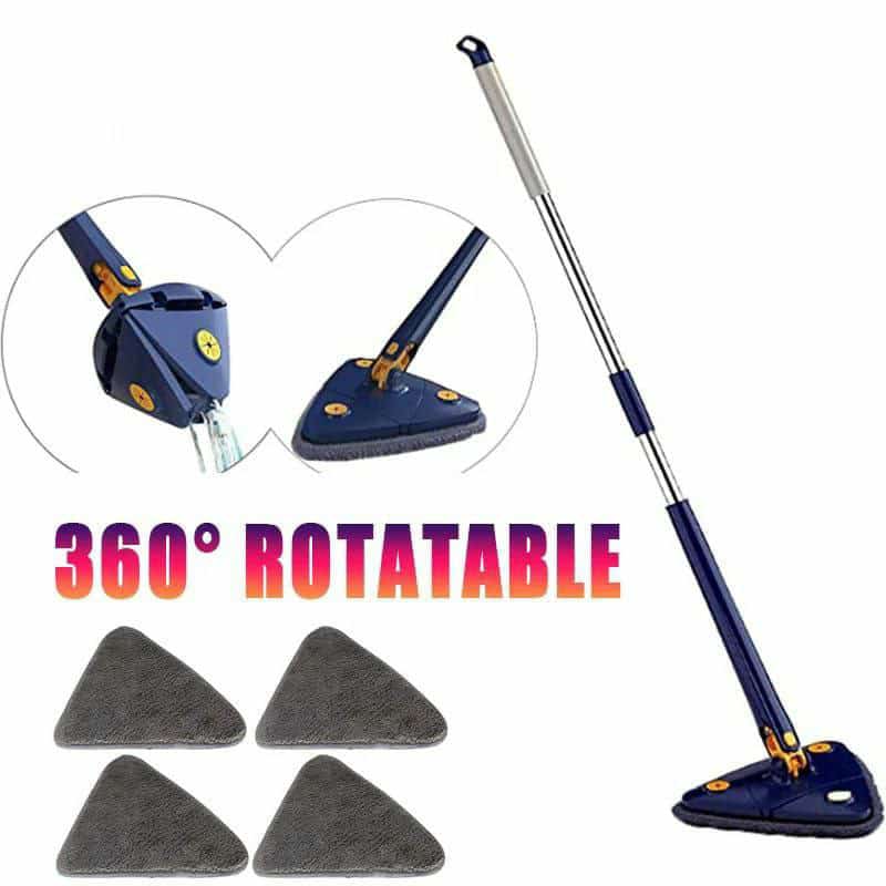360° Rotatable Adjustable Cleaning squeeze Mop | - Elegant Households KE
