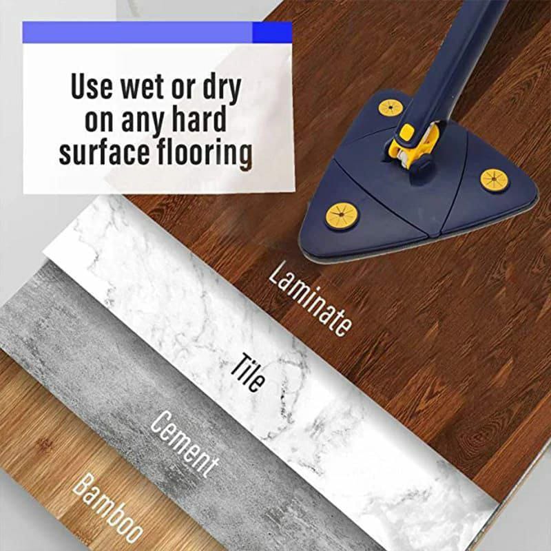 360° Rotatable Adjustable Cleaning squeeze Mop | - Elegant Households KE