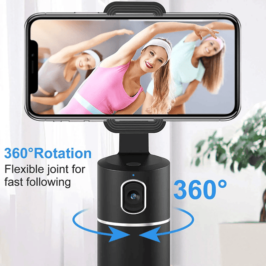 360° Rotation AI Tracking Phone Stand | - Elegant Households KE