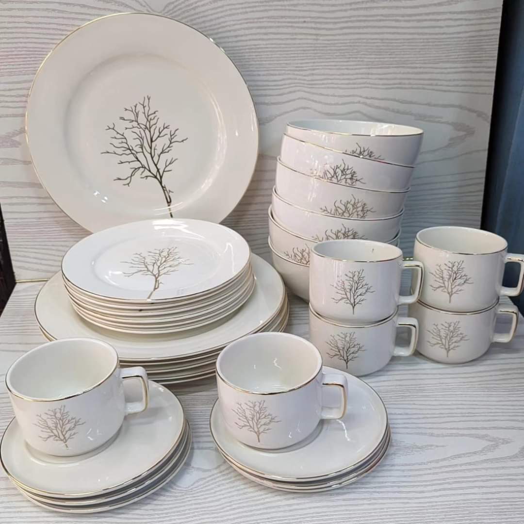 36pcs set THE TREE dinner set | - Elegant Households KE
