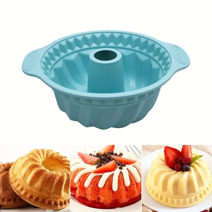 3D silicon baking tins | - Elegant Households KE