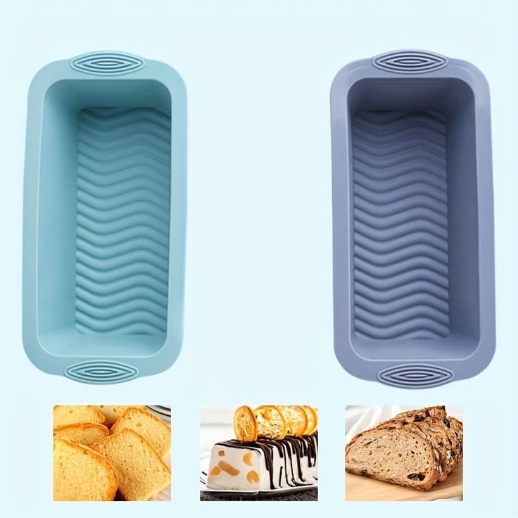 3D silicon mini loaf  baking tins | - Elegant Households KE