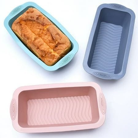 3D silicon mini loaf  baking tins | - Elegant Households KE