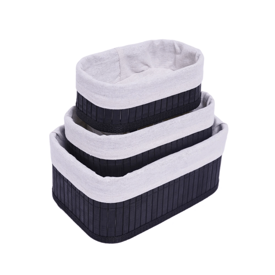 3in1 organising wicker baskets | - Elegant Households KE