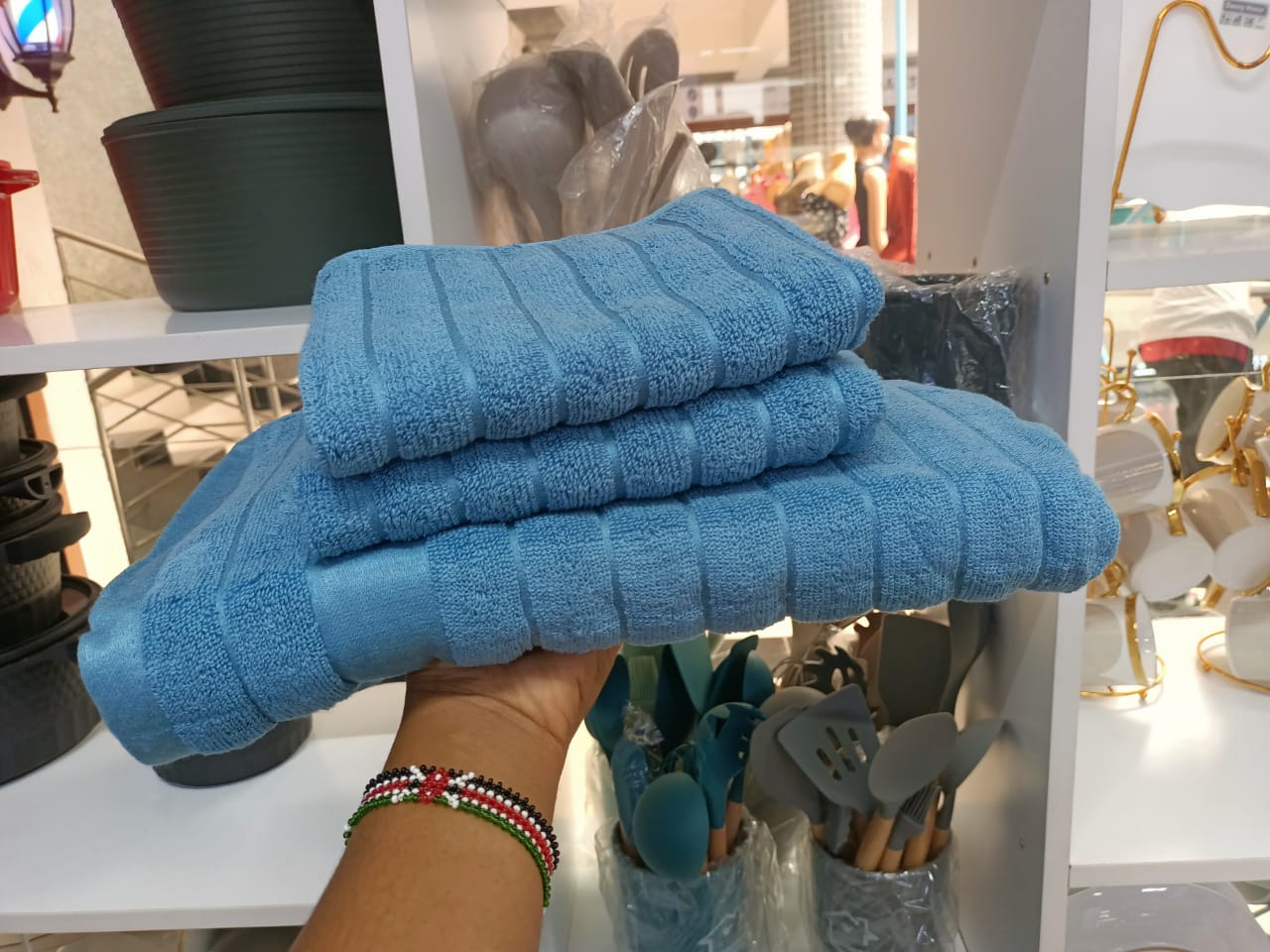 3pcs bath towels set | - Elegant Households KE