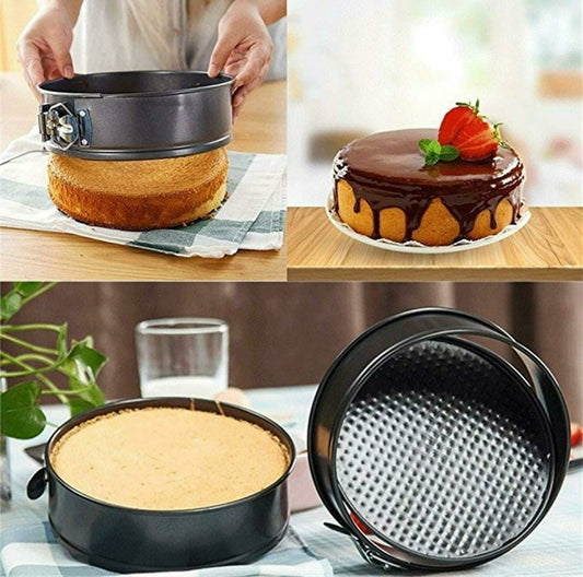 3pcs Cake moulds/baking tins | - Elegant Households KE