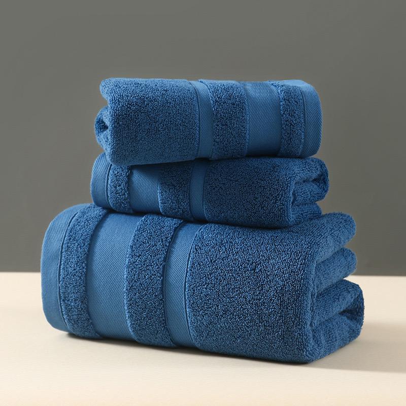 3pcs Cotton Bath Towel Sets | - Elegant Households KE