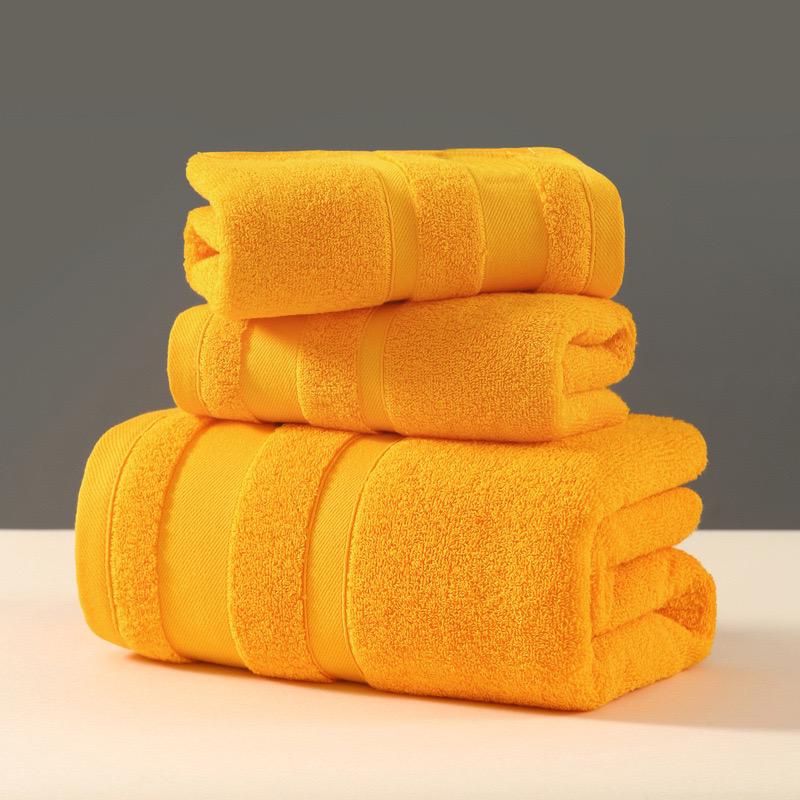 3pcs Cotton Bath Towel Sets | - Elegant Households KE