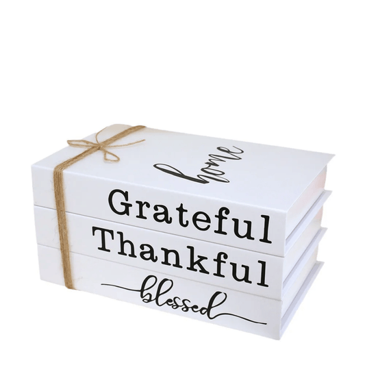 3pcs Decorative Book Set | - Elegant Households KE