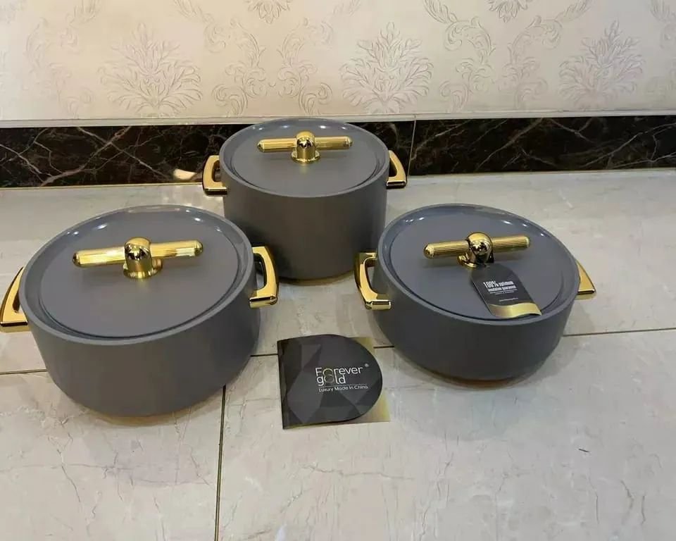 3pcs Exquisite Circular Hotpots | - Elegant Households KE