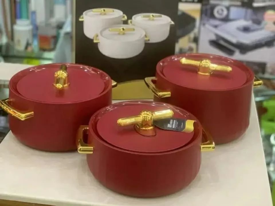 3pcs Exquisite Circular Hotpots | - Elegant Households KE