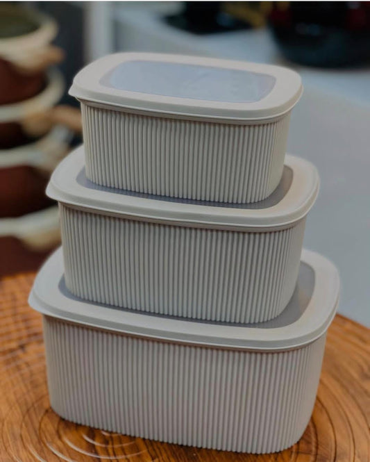 3PCS Multipurpose Storage Containers | - Elegant Households KE