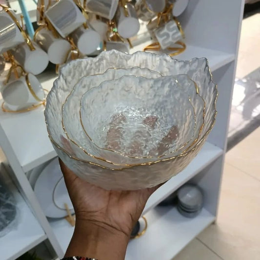 3pcs Set Salad/Fruit Bowl | - Elegant Households KE