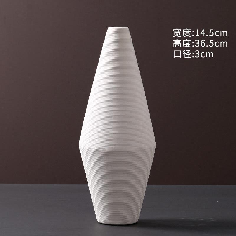 3pcs simple elegant ceramic vases | - Elegant Households KE