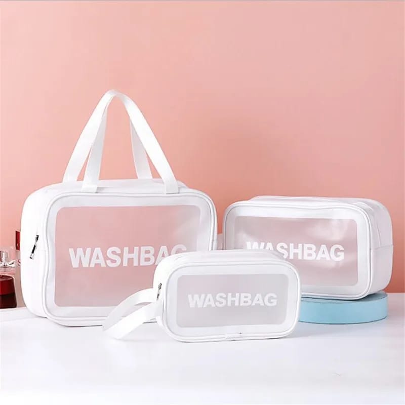 3pcs wash bag pouch | - Elegant Households KE