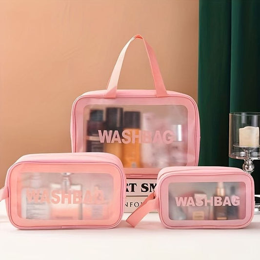 3pcs wash bag pouch | - Elegant Households KE