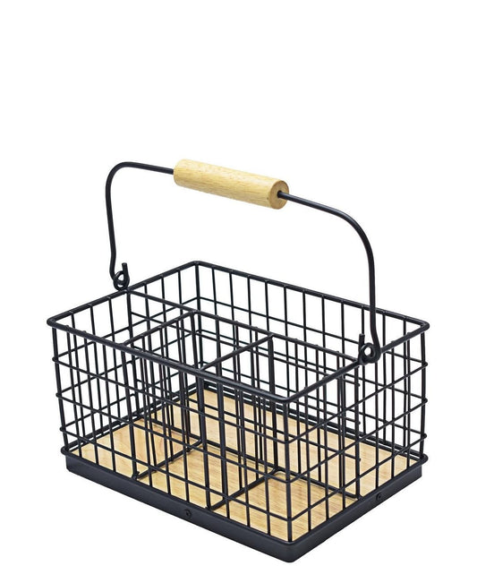 4 in 1 Cutlery holder with handle | - Elegant Households KE