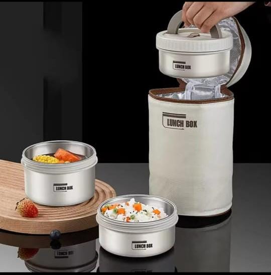 4 in 1 Insulated lunch set  | - Elegant Households KE