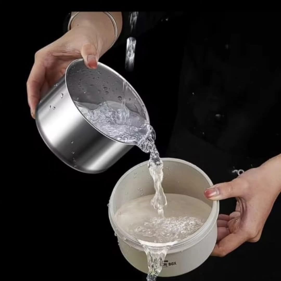 4 In 1 Lunch insulated set with 3 lunch boxes and 1 lunch bag | - Elegant Households KE