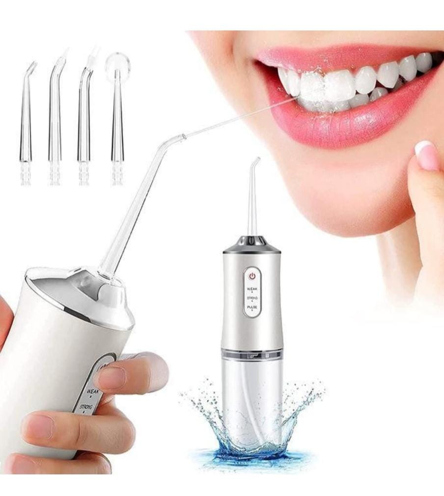 4 nozzles New Dental Water Jet Irrigator 1400rpm Teeth Cleaner | - Elegant Households KE