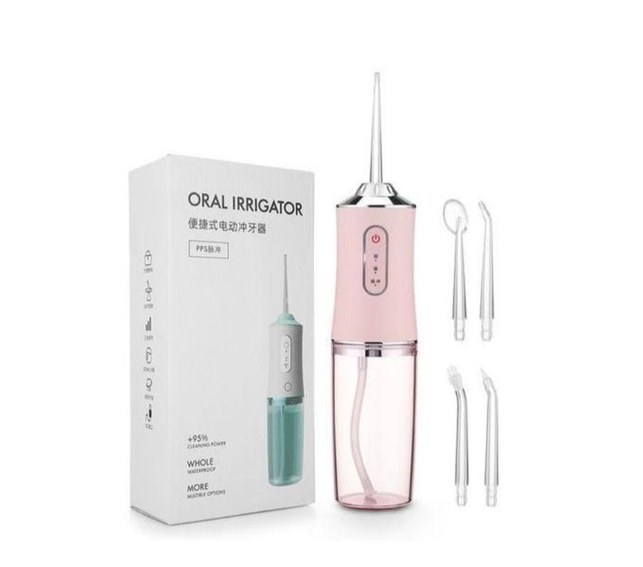 4 nozzles New Dental Water Jet Irrigator 1400rpm Teeth Cleaner | - Elegant Households KE