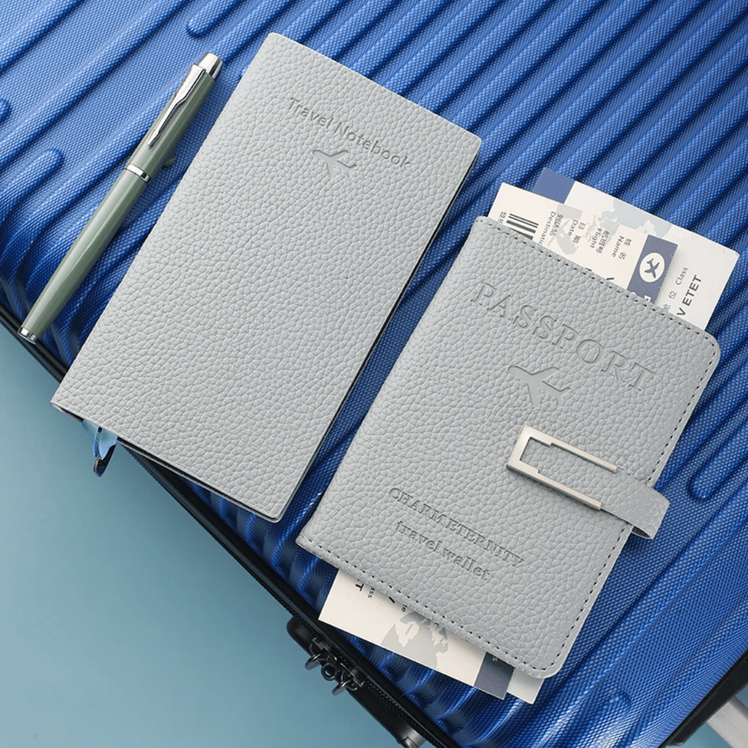 4 - Piece Premium Travel Accessories Set with Gift Box | - Elegant Households KE