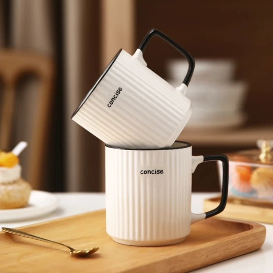 400ml Quality Porcelain Ceramic Mugs | - Elegant Households KE