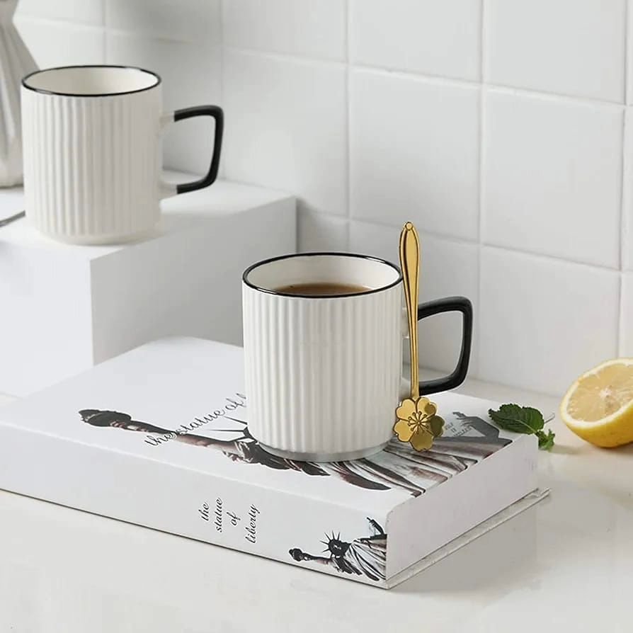 400ml Quality Porcelain Ceramic Mugs | - Elegant Households KE