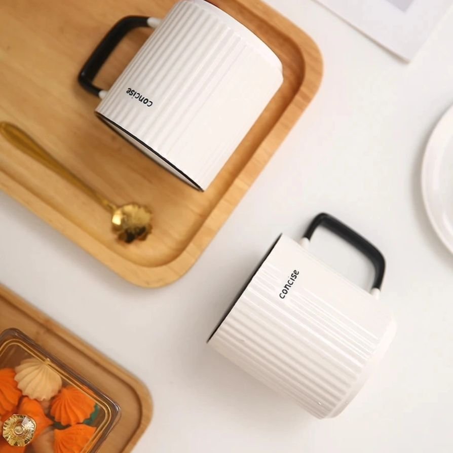 400ml Quality Porcelain Ceramic Mugs | - Elegant Households KE