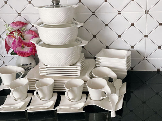 42pcs dinner set  | - Elegant Households KE