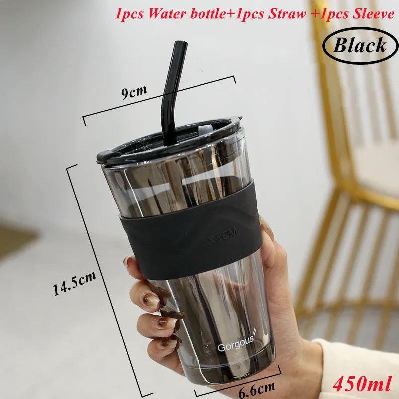 450ml Coffee Cup Water Bottle | - Elegant Households KE