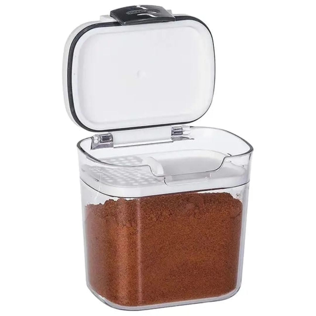 4pcs Airtight storage containers with spoons  | - Elegant Households KE