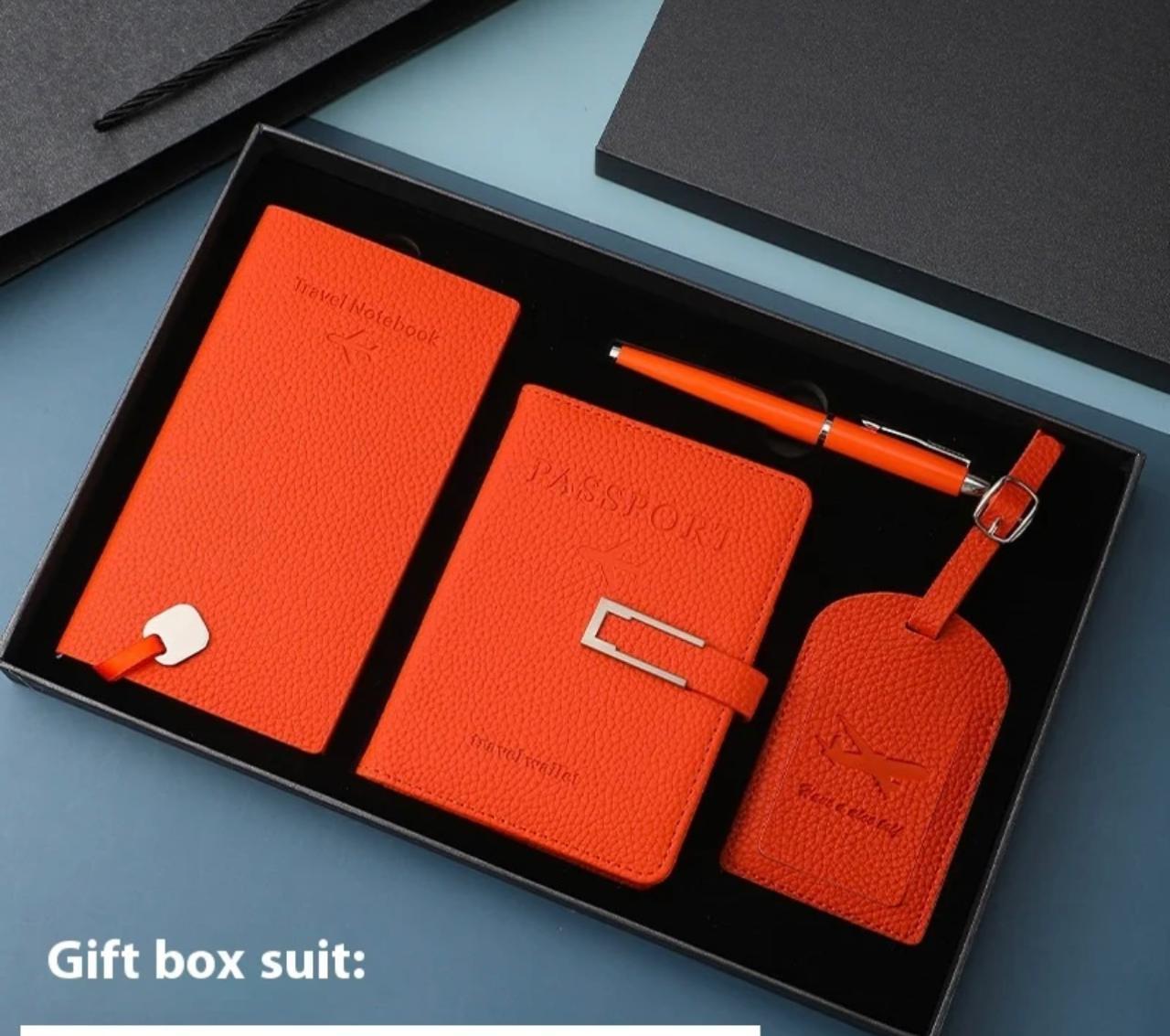 4pcs Exquisite travel set accessories with gift box | - Elegant Households KE