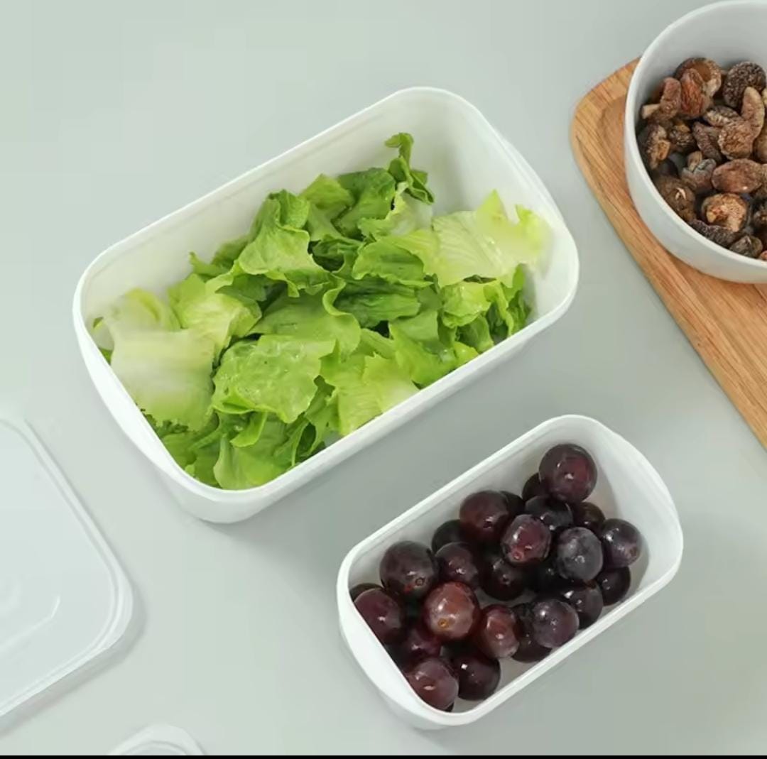 Food Storage Containers - Stackable Airtight Meal Prep Containers for Freezer & Fridge