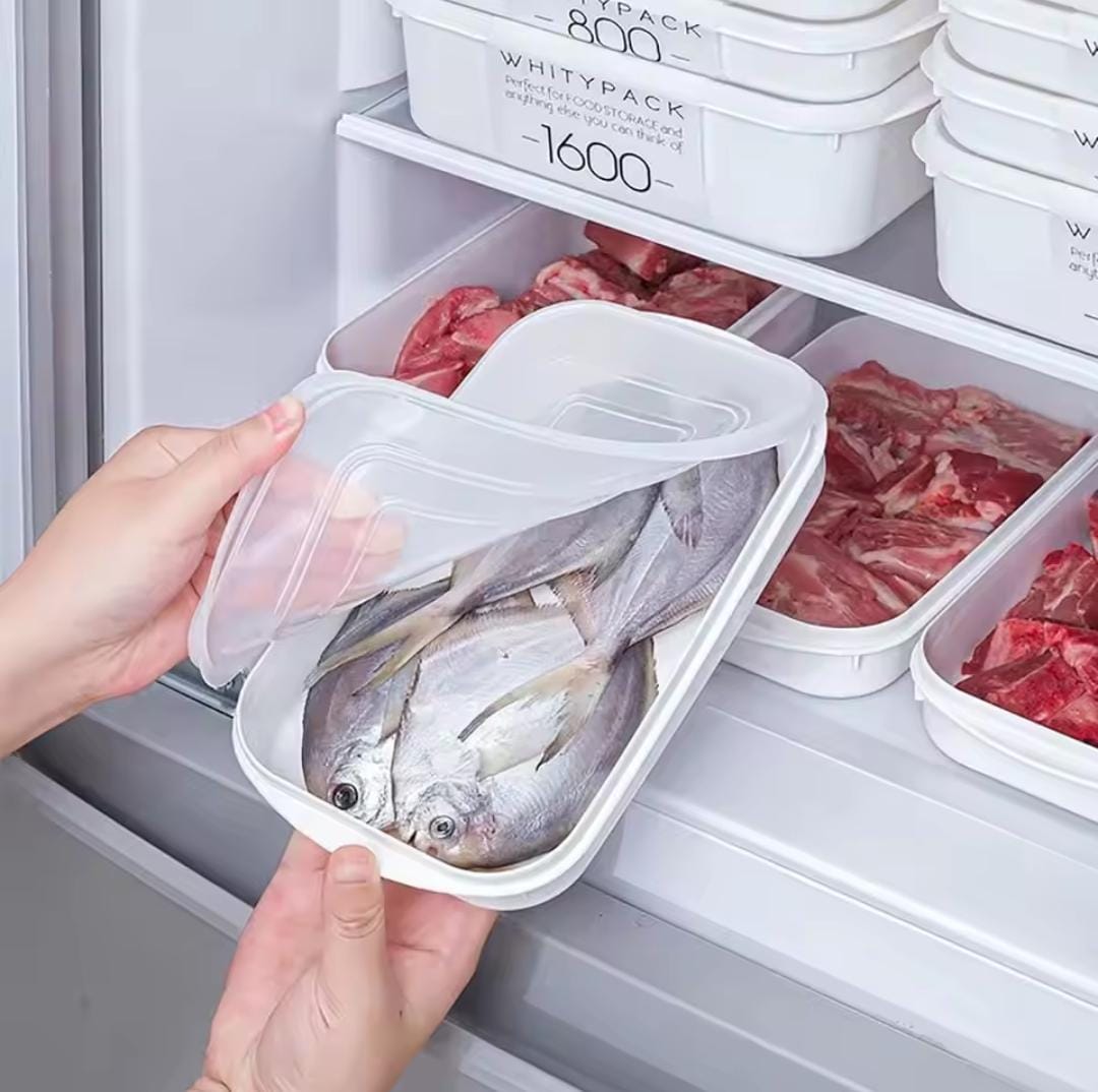 Food Storage Containers - Stackable Airtight Meal Prep Containers for Freezer & Fridge