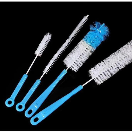 4Pcs Long Handle Cleaning Brush Set | - Elegant Households KE